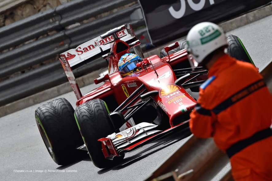 Fernando Alonso, Ferrari, Monte-Carlo, 2014