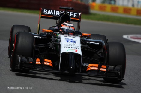 Nico Hulkenberg, Force India, Circuit Gilles Villeneuve, 2014