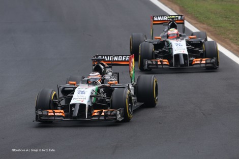 Nico Hulkenberg, Force India, Hungaroring, 2014