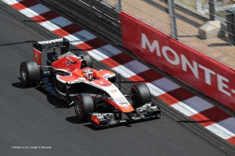 Jules Bianchi, Marussia, Monte-Carlo, 2014