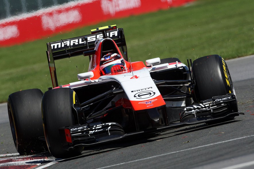 Max Chilton, Marussia, Circuit Gilles Villeneuve, 2014