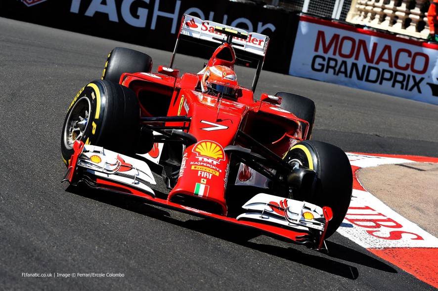 Kimi Raikkonen, Ferrari, Monte-Carlo, 2014